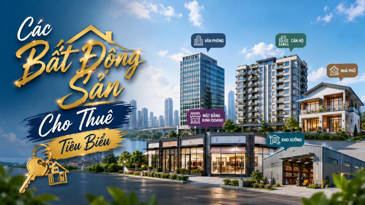 Các bất động sản cho thuê tiêu biểu