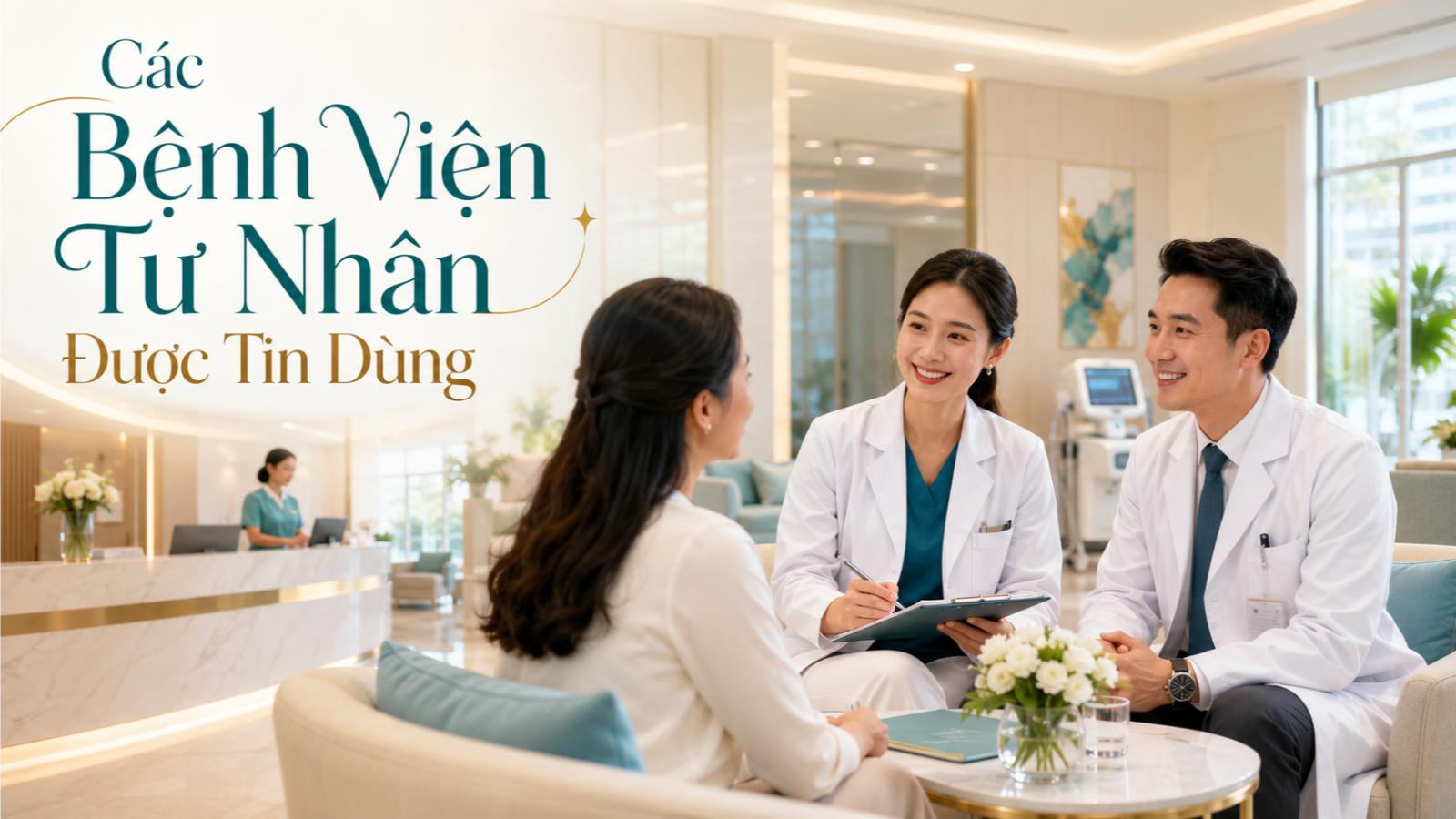 Các bệnh viện tư nhân được tin dùng