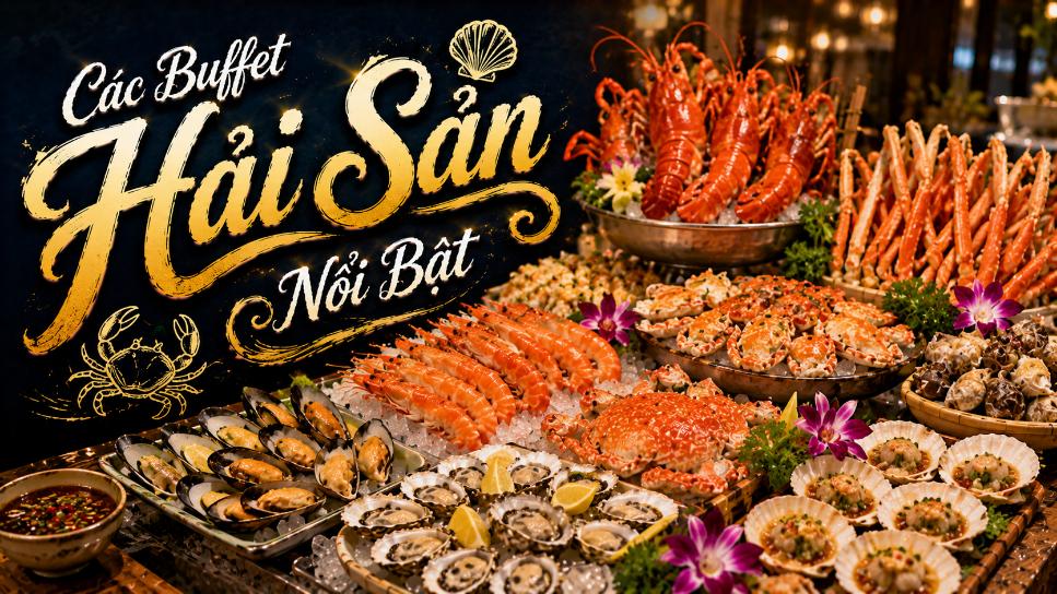 Các Buffet Hải Sản Nổi Bật