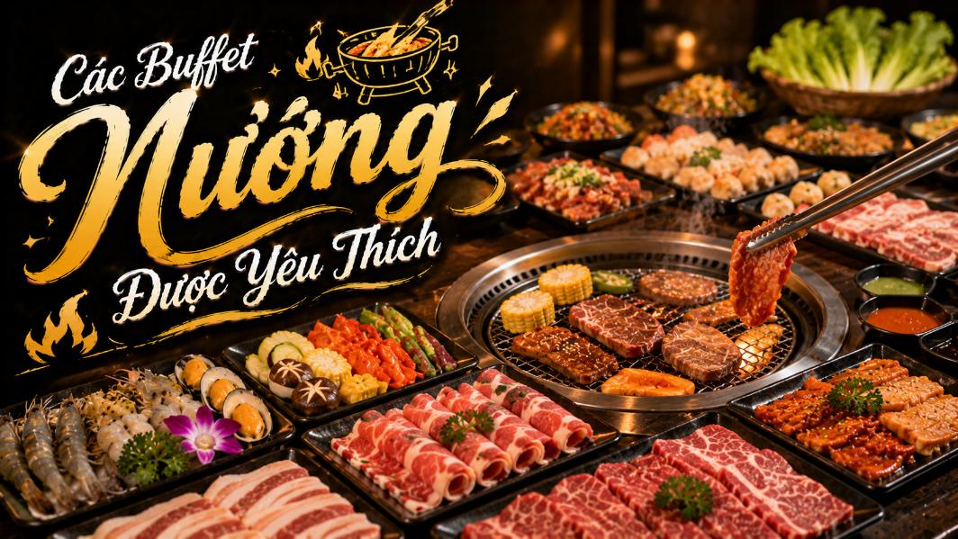 Các Buffet Nướng Được Yêu Thích