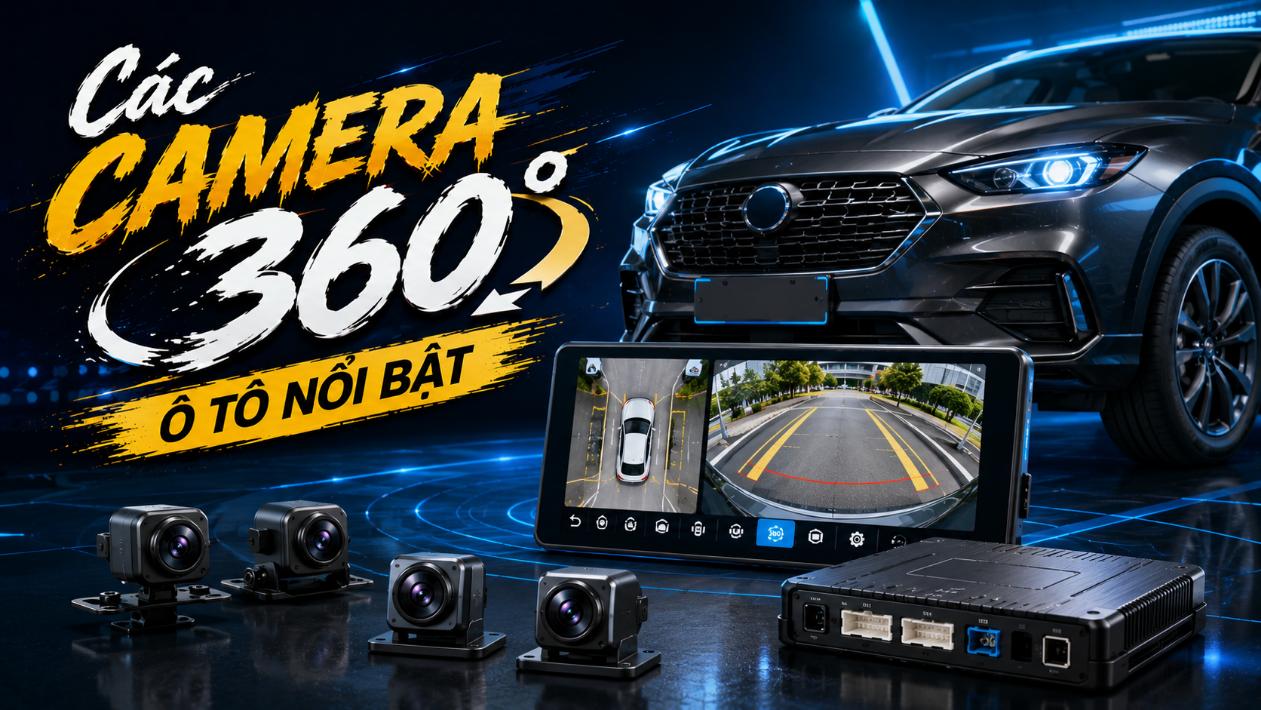 Các camera 360 ô tô nổi bật