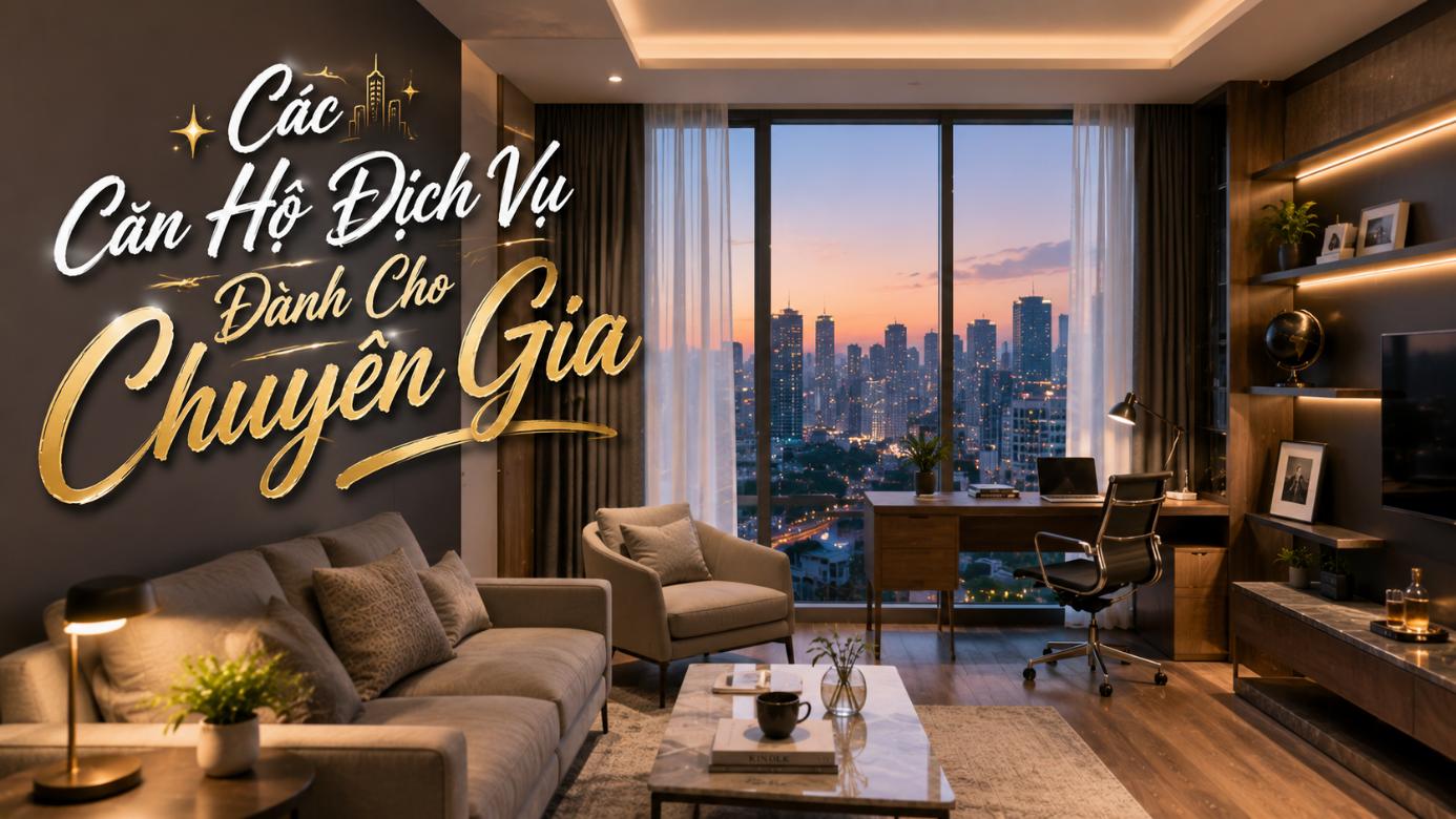Các căn hộ dịch vụ dành cho chuyên gia