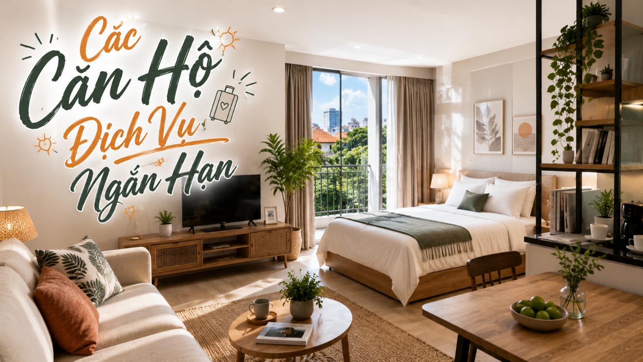 Các căn hộ dịch vụ ngắn hạn