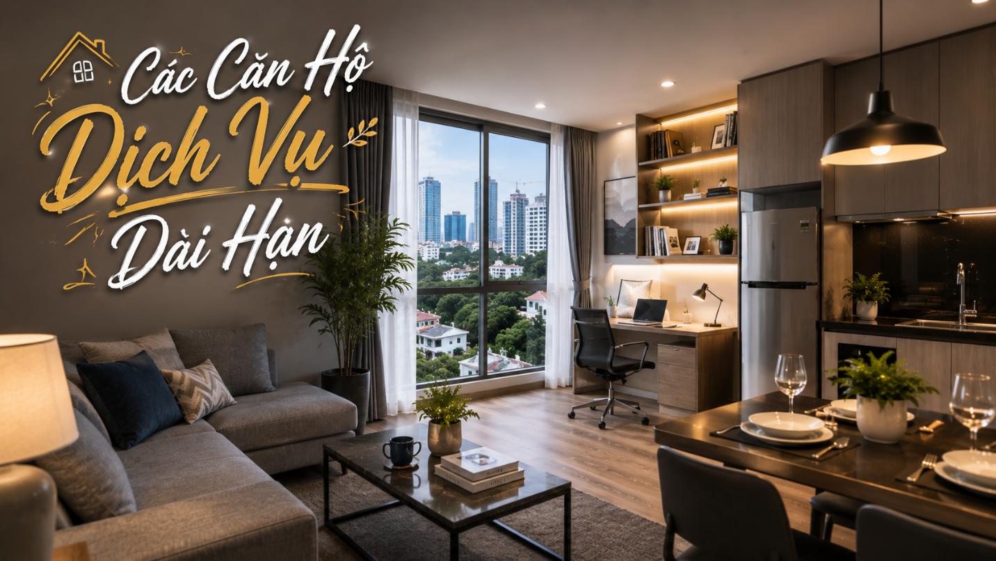 Các căn hộ dịch vụ trung tâm thành phố