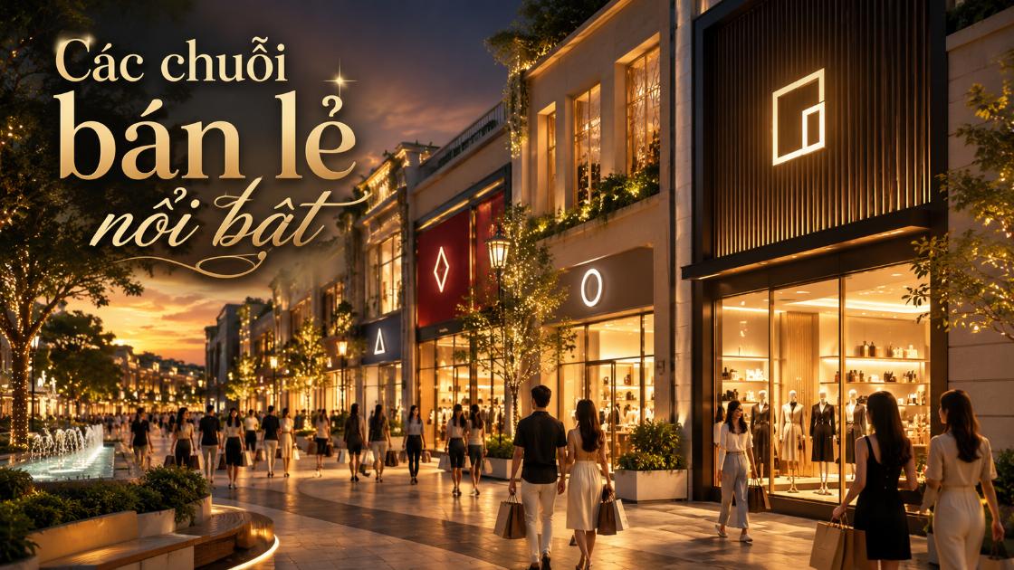 Các chuỗi bán lẻ nổi bật