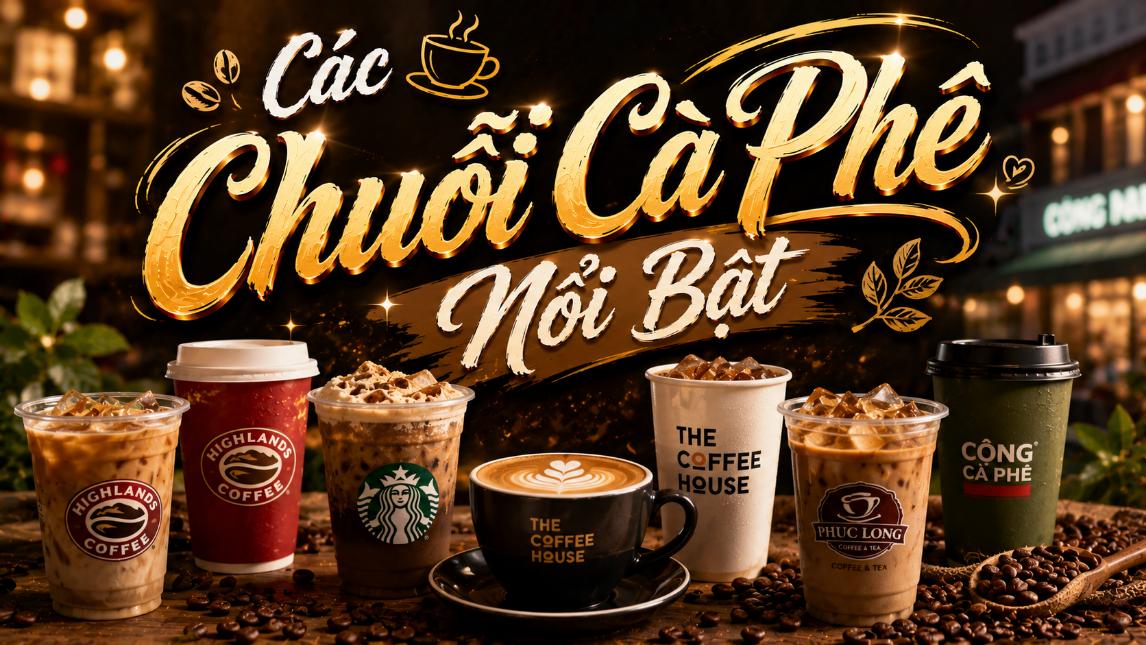 Các Chuỗi Cà Phê Nổi Bật