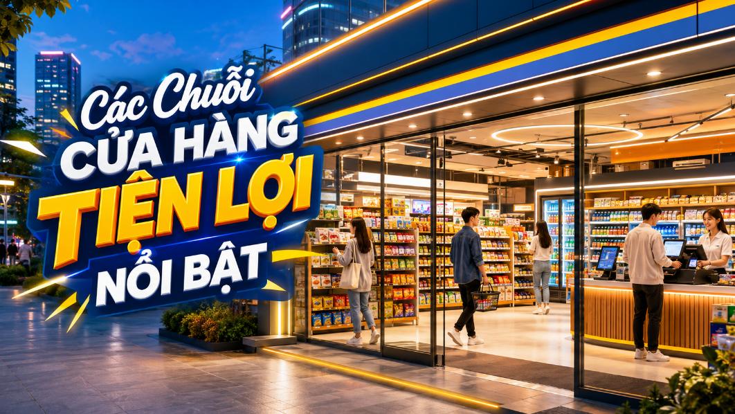 Các chuỗi cửa hàng tiện lợi nổi bật