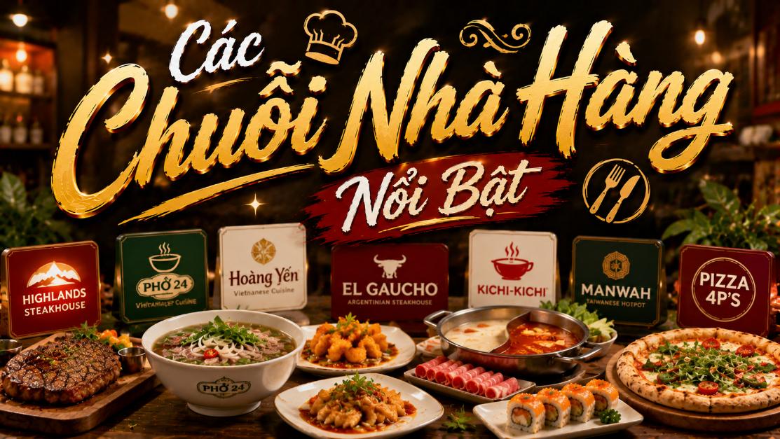 Các Chuỗi Nhà Hàng Nổi Bật