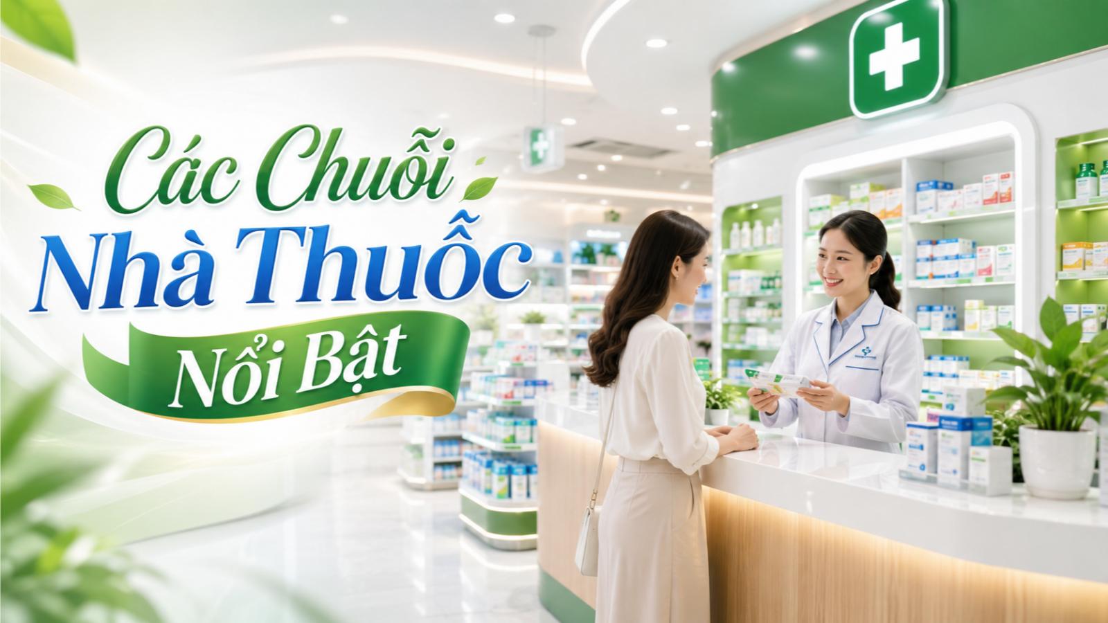 Các chuỗi nhà thuốc nổi bật