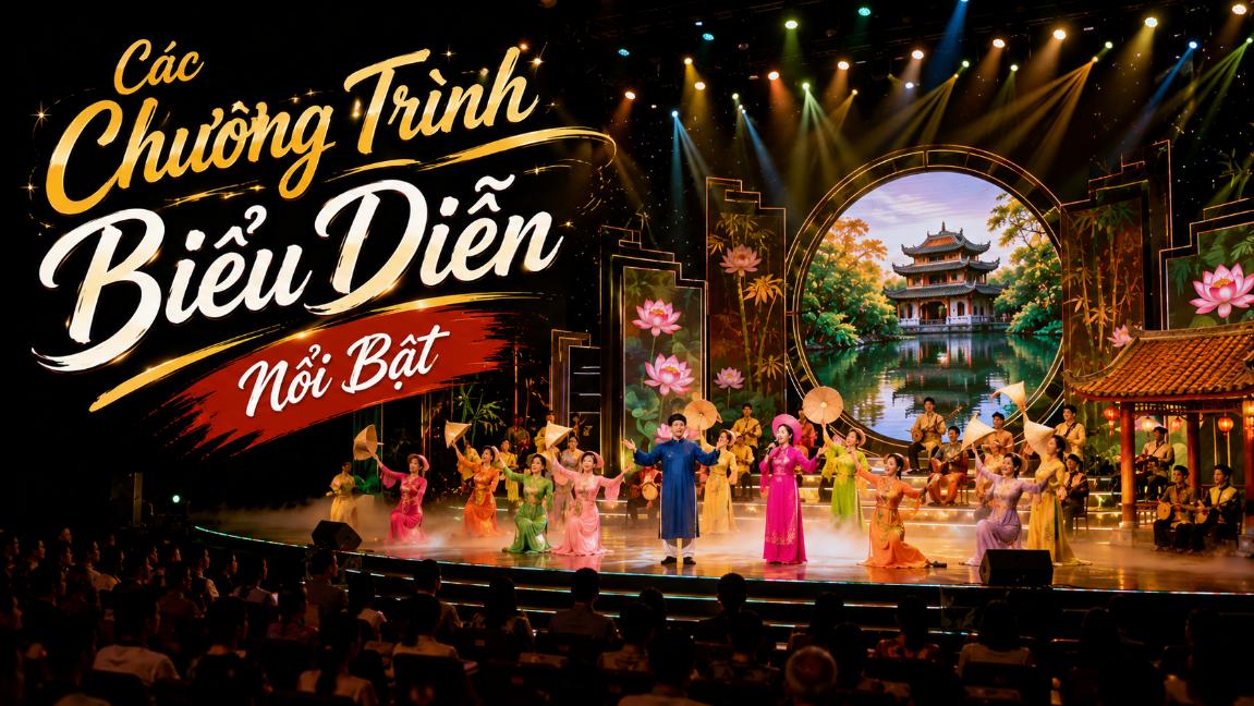 Các chương trình biểu diễn nổi bật