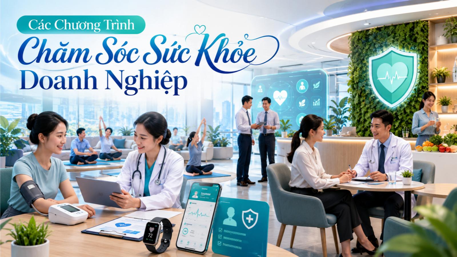 Các chương trình chăm sóc sức khỏe doanh nghiệp