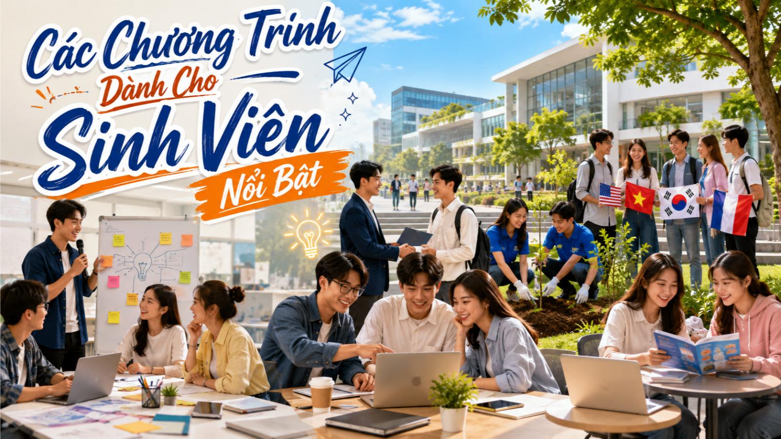Các chương trình dành cho sinh viên nổi bật