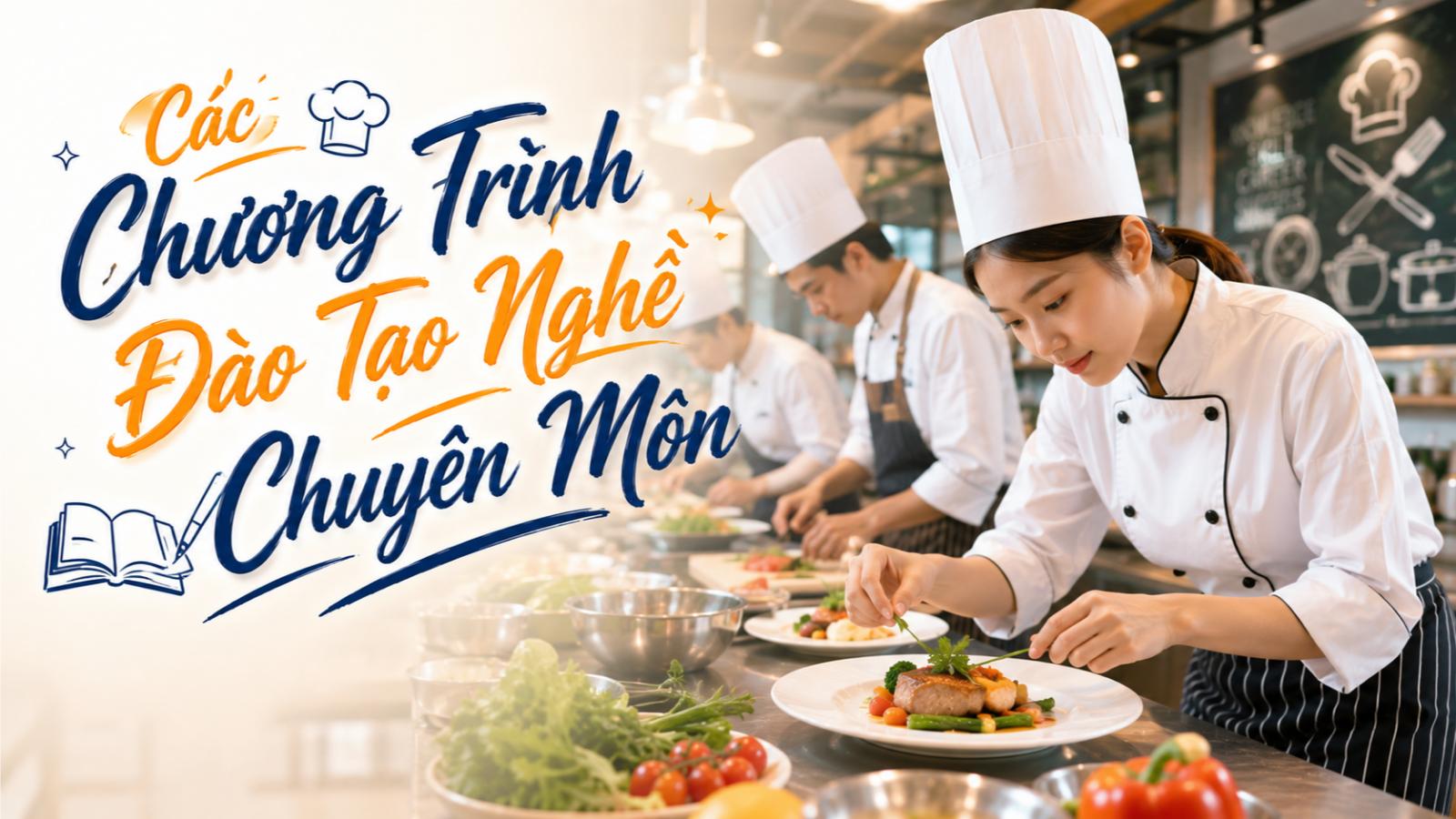 Các chương trình đào tạo nghề chuyên môn