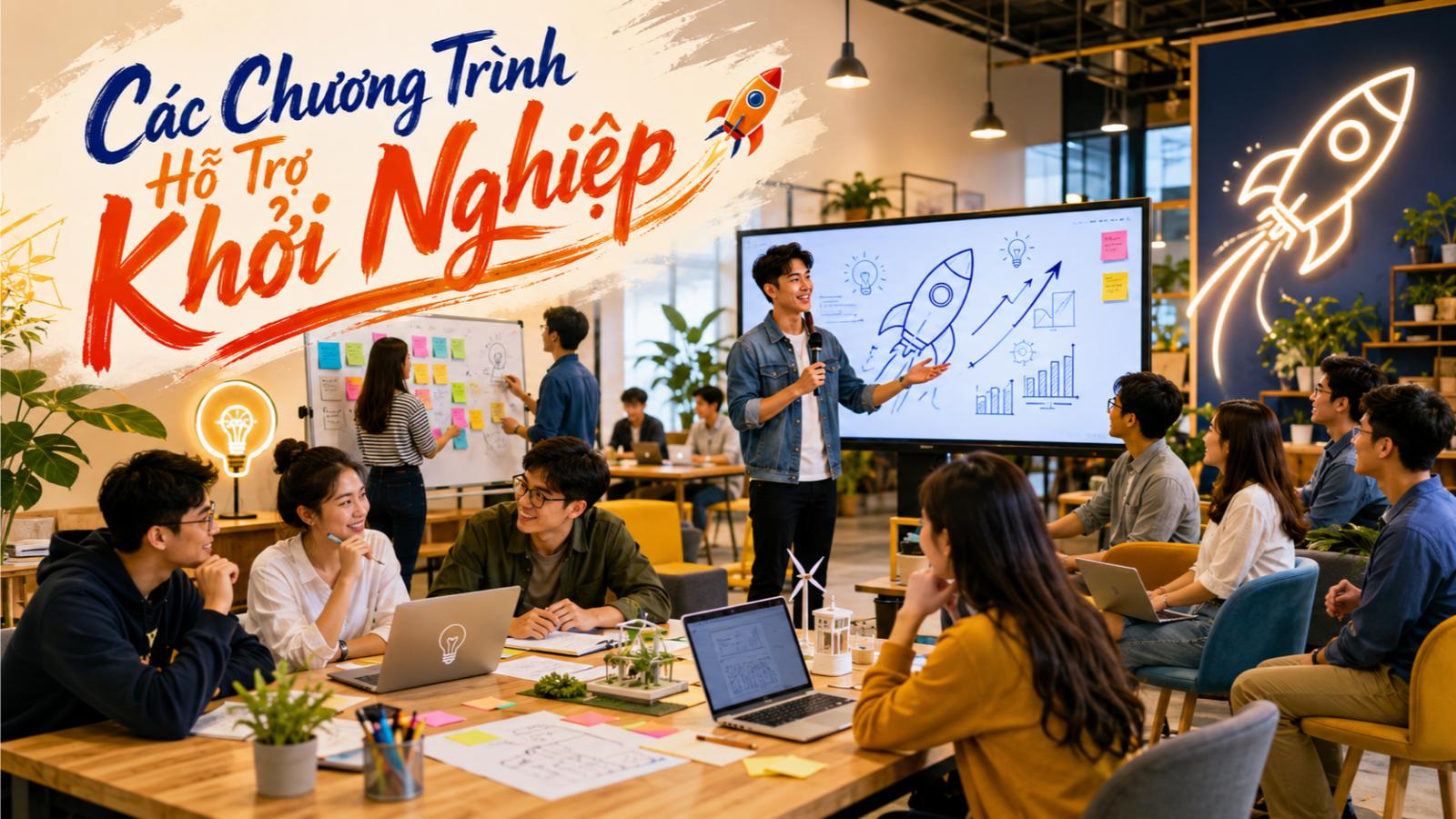 Các chương trình hỗ trợ khởi nghiệp