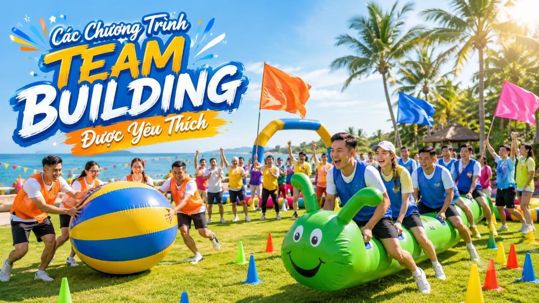 Các chương trình team building được yêu thích