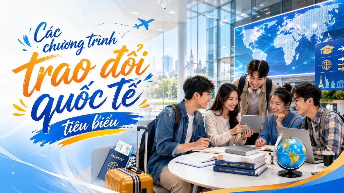 Các chương trình trao đổi quốc tế tiêu biểu