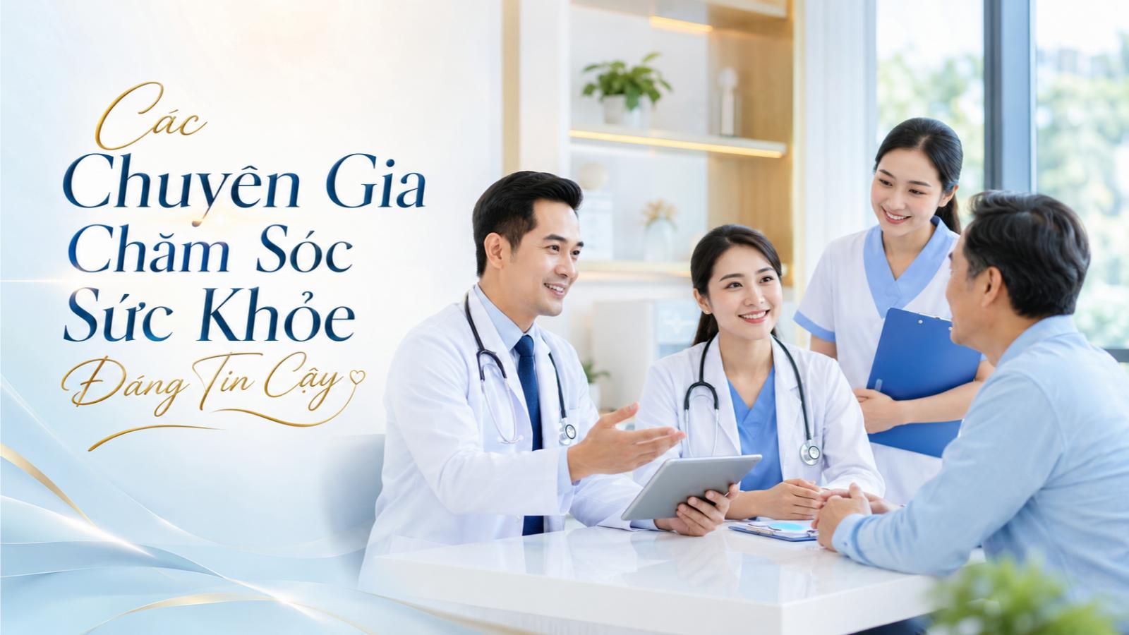 Các chuyên gia chăm sóc sức khỏe đáng tin cậy