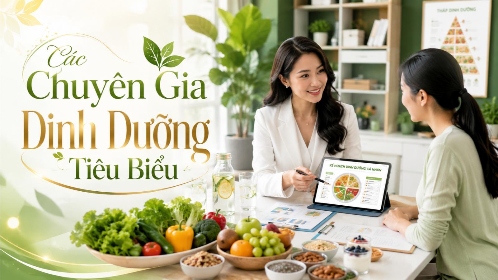 Các chuyên gia dinh dưỡng tiêu biểu