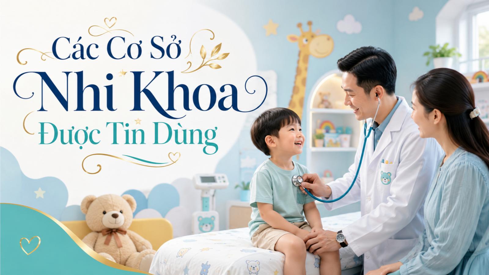 Các cơ sở nhi khoa được tin dùng