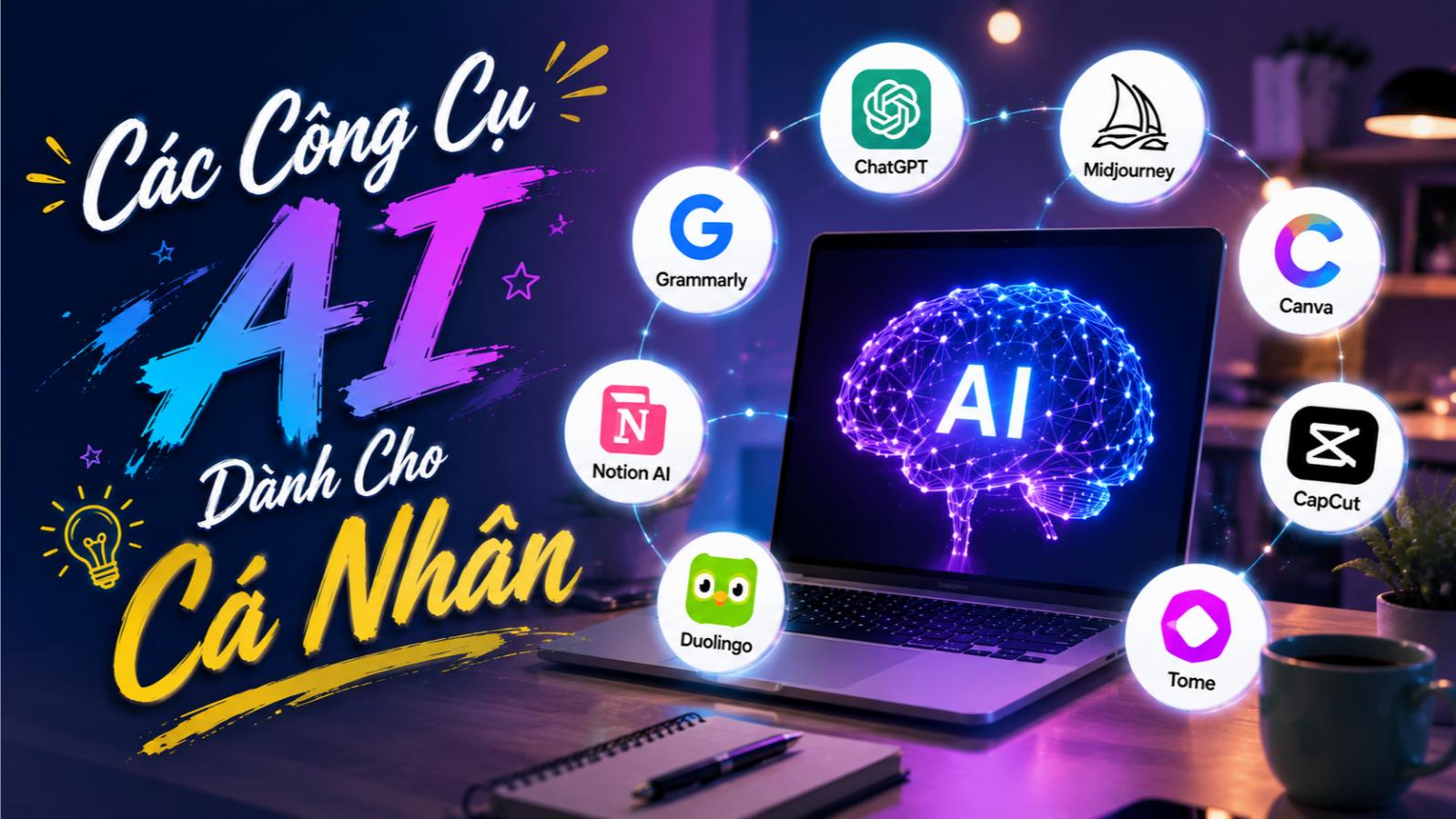 Các công cụ AI dành cho cá nhân
