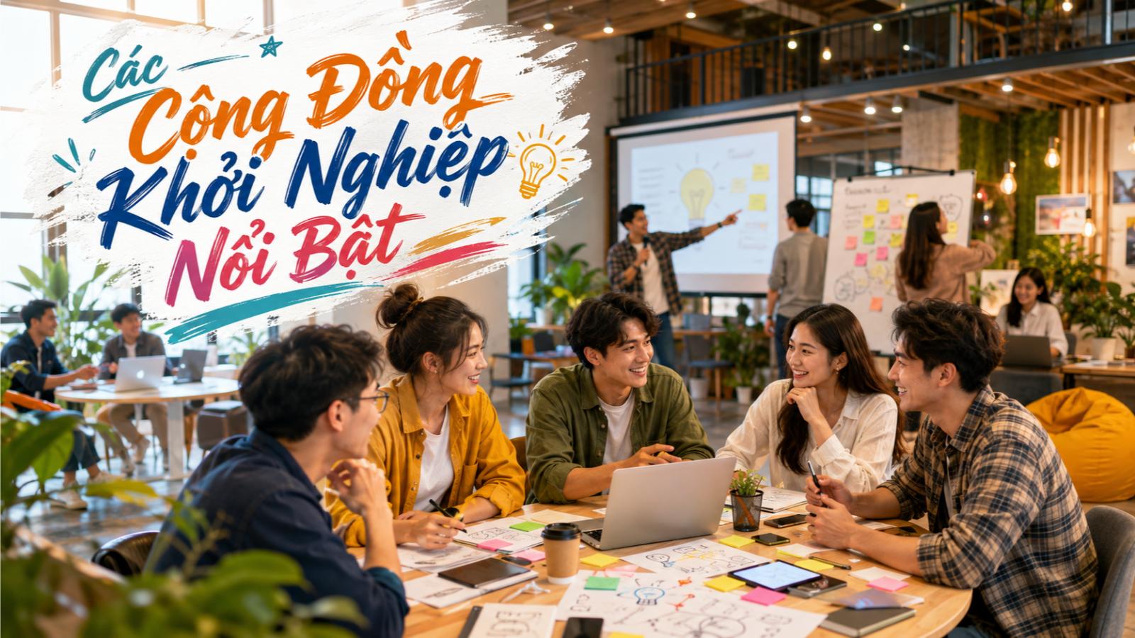 Các cộng đồng khởi nghiệp nổi bật
