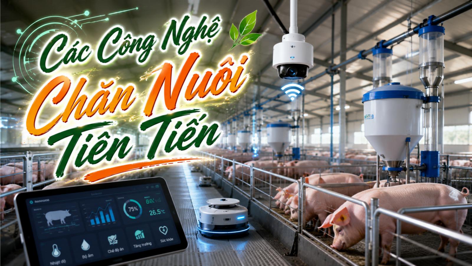 Các công nghệ chăn nuôi tiên tiến