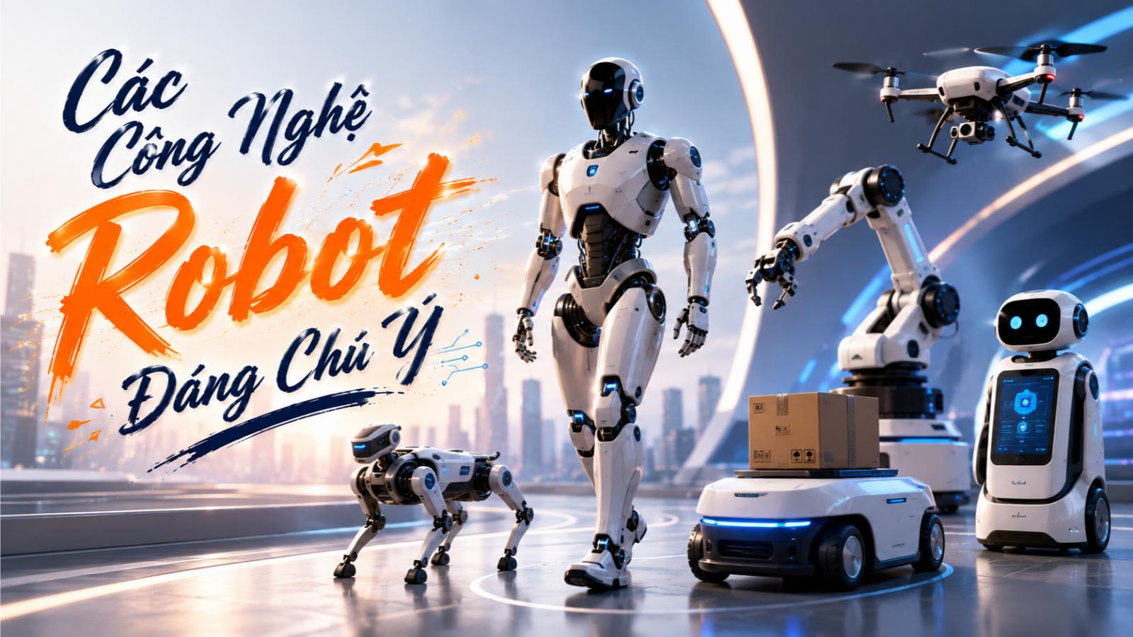 Các công nghệ robot đáng chú ý
