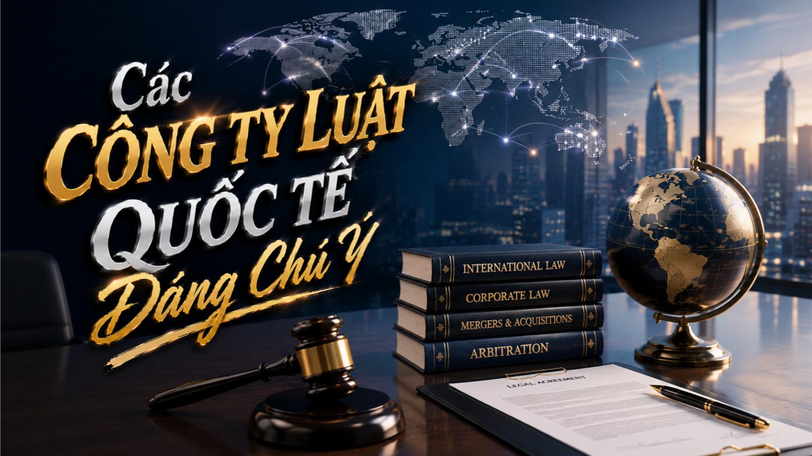 Các công ty luật quốc tế đáng chú ý