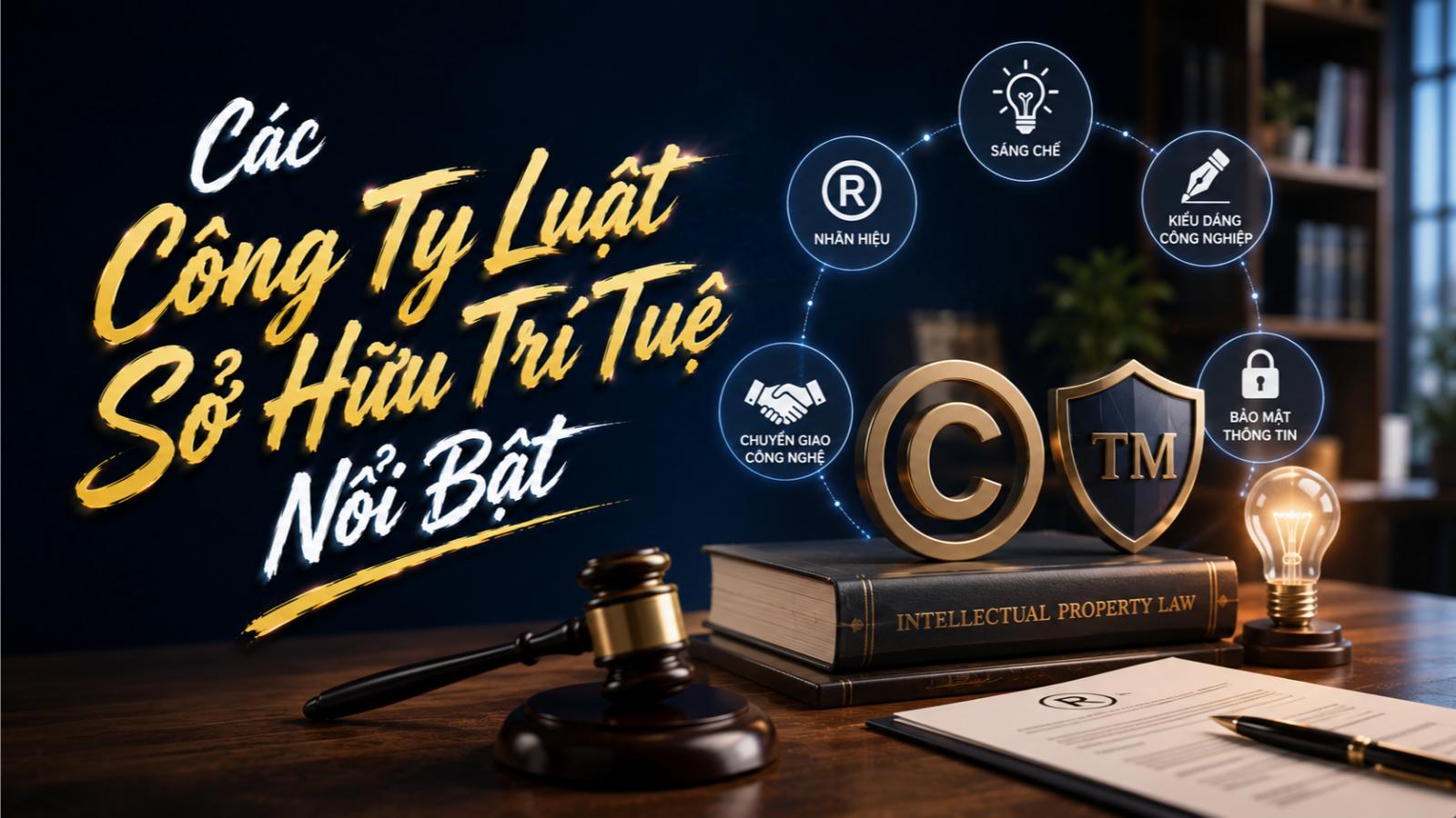 Các công ty luật sở hữu trí tuệ nổi bật