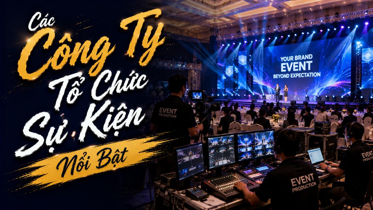 Các công ty tổ chức sự kiện nổi bật