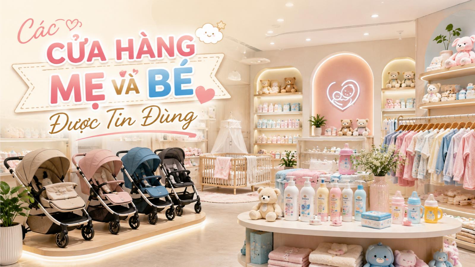 Các Cửa Hàng Mẹ Và Bé Được Tin Dùng