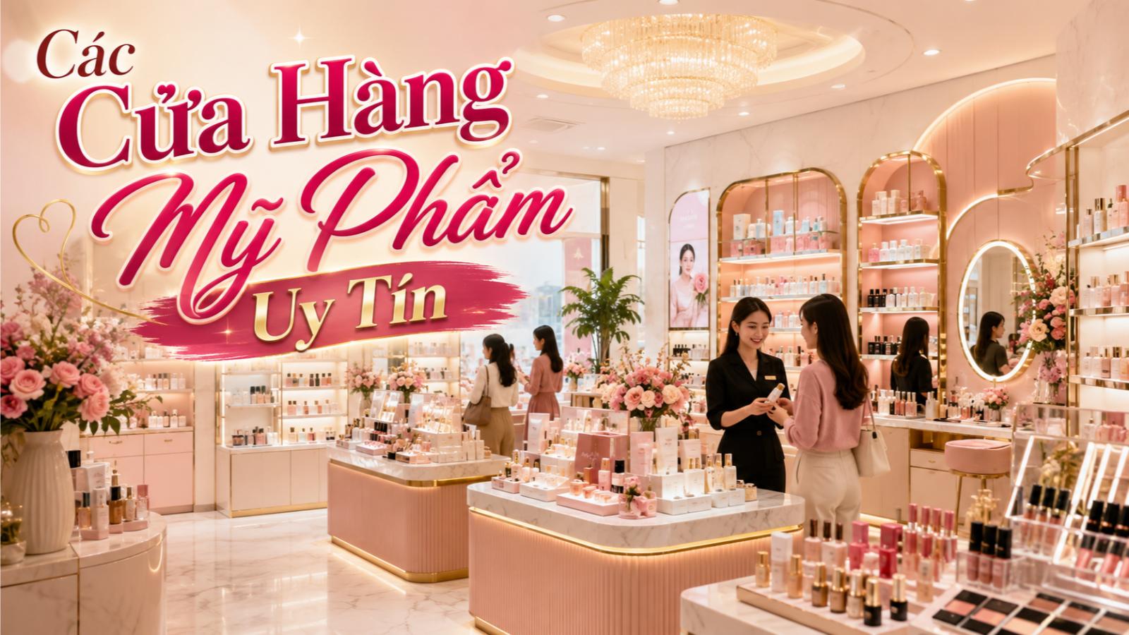 Các cửa hàng mỹ phẩm uy tín