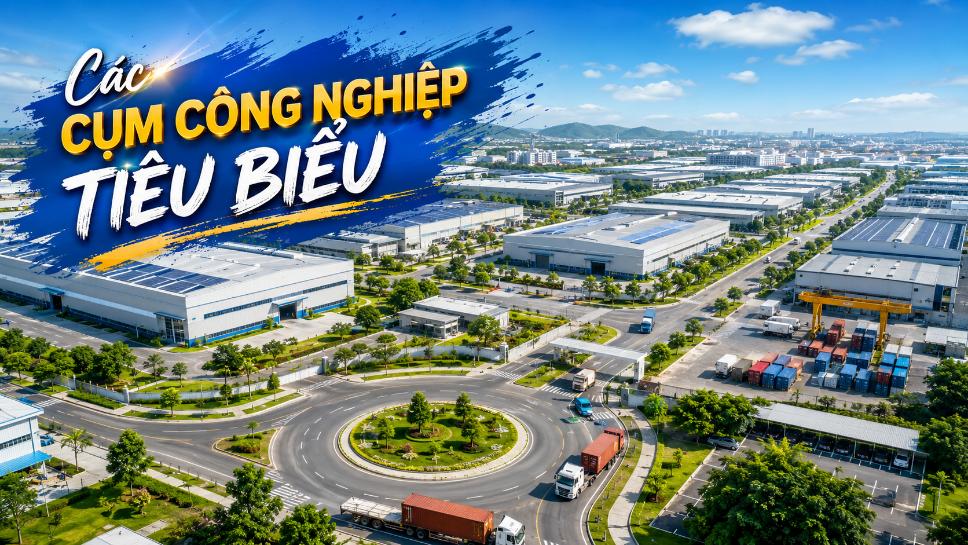 Các cụm công nghiệp tiêu biểu