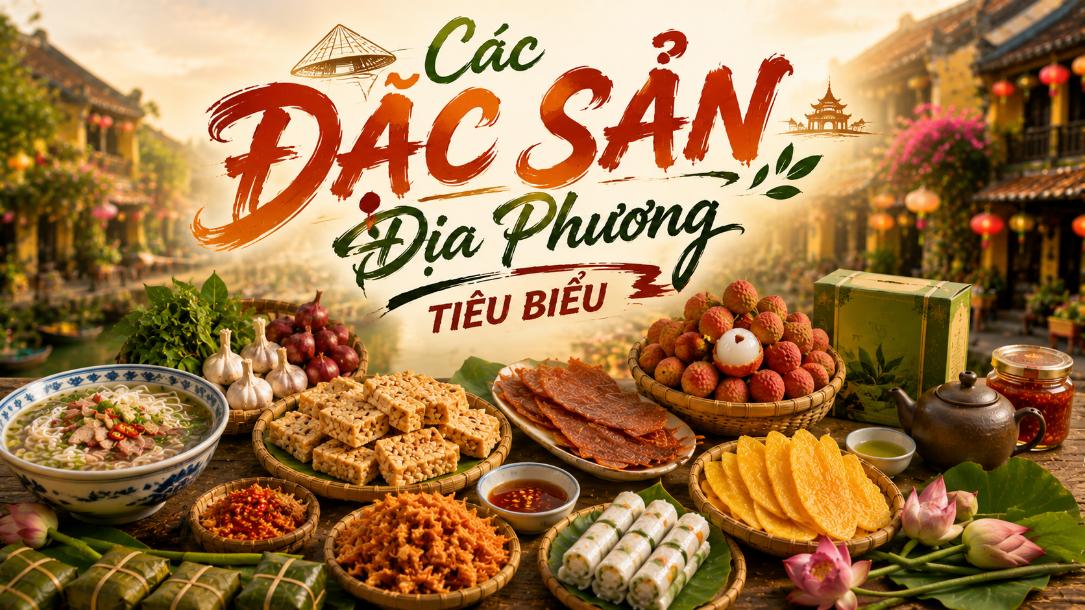 Các Đặc Sản Địa Phương Tiêu Biểu