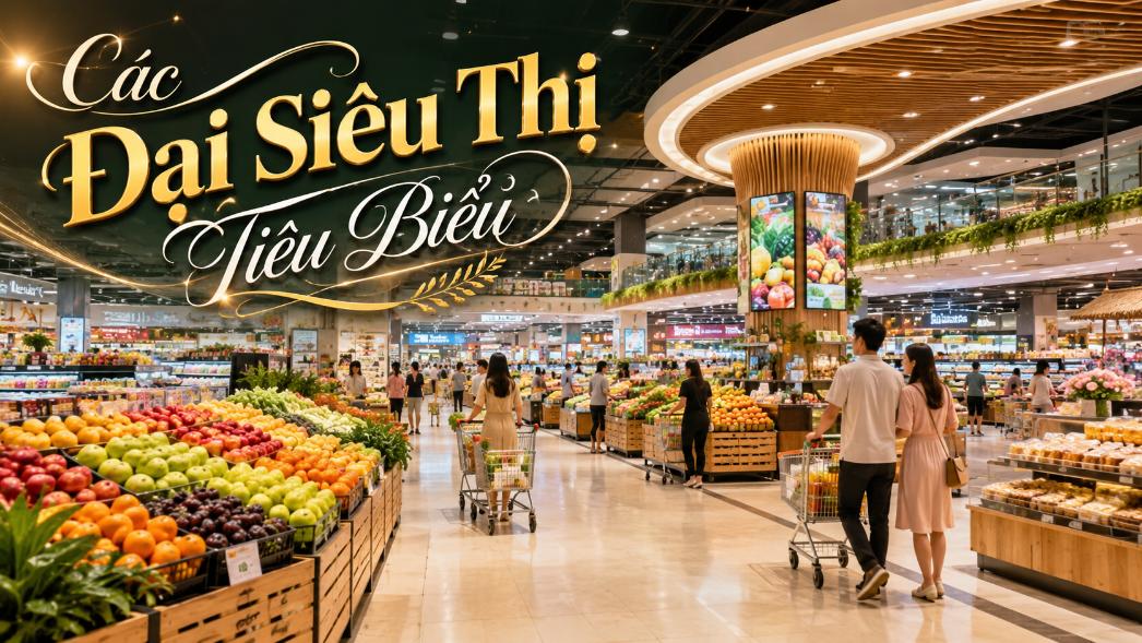 Các đại siêu thị tiêu biểu