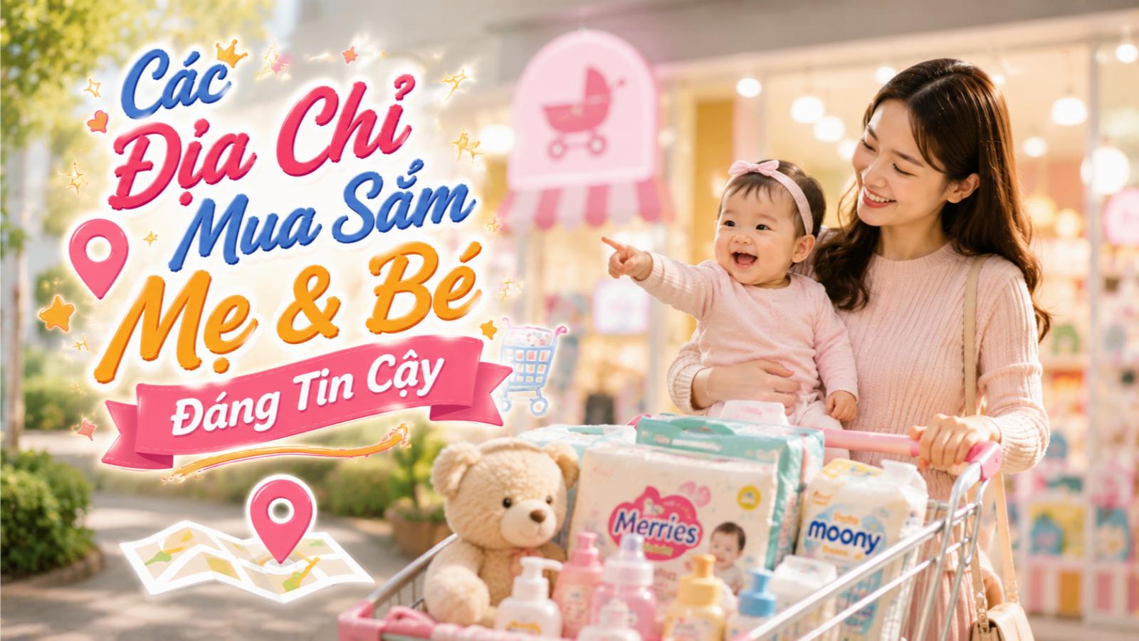 Các địa chỉ mua sắm mẹ và bé đáng tin cậy