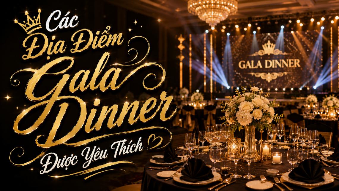 Các Địa Điểm Gala Dinner Được Yêu Thích