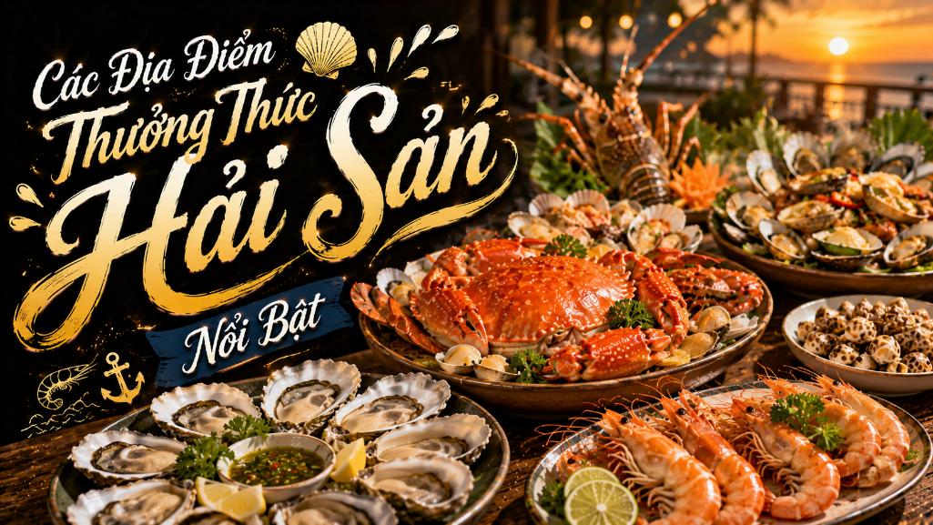 Các Địa Điểm Thưởng Thức Hải Sản Nổi Bật