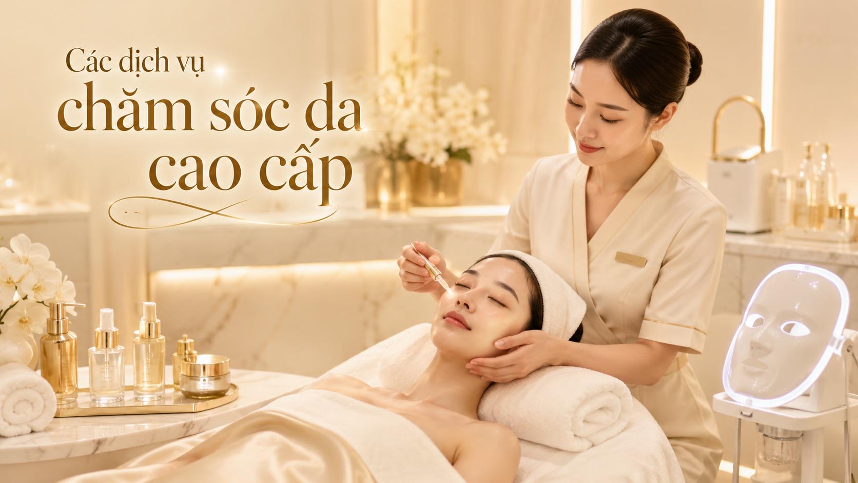 Các dịch vụ chăm sóc da cao cấp