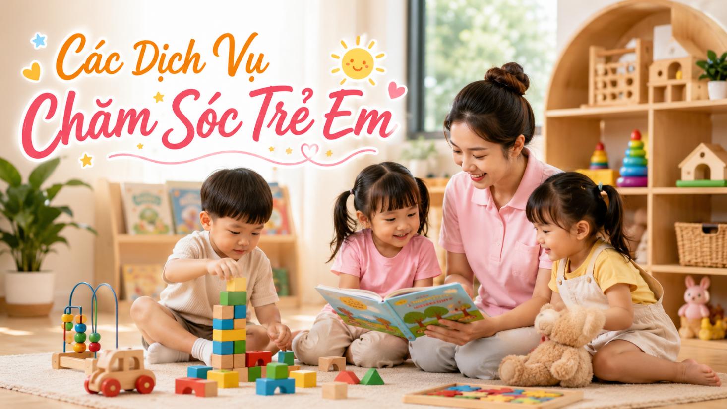 Các dịch vụ chăm sóc trẻ em