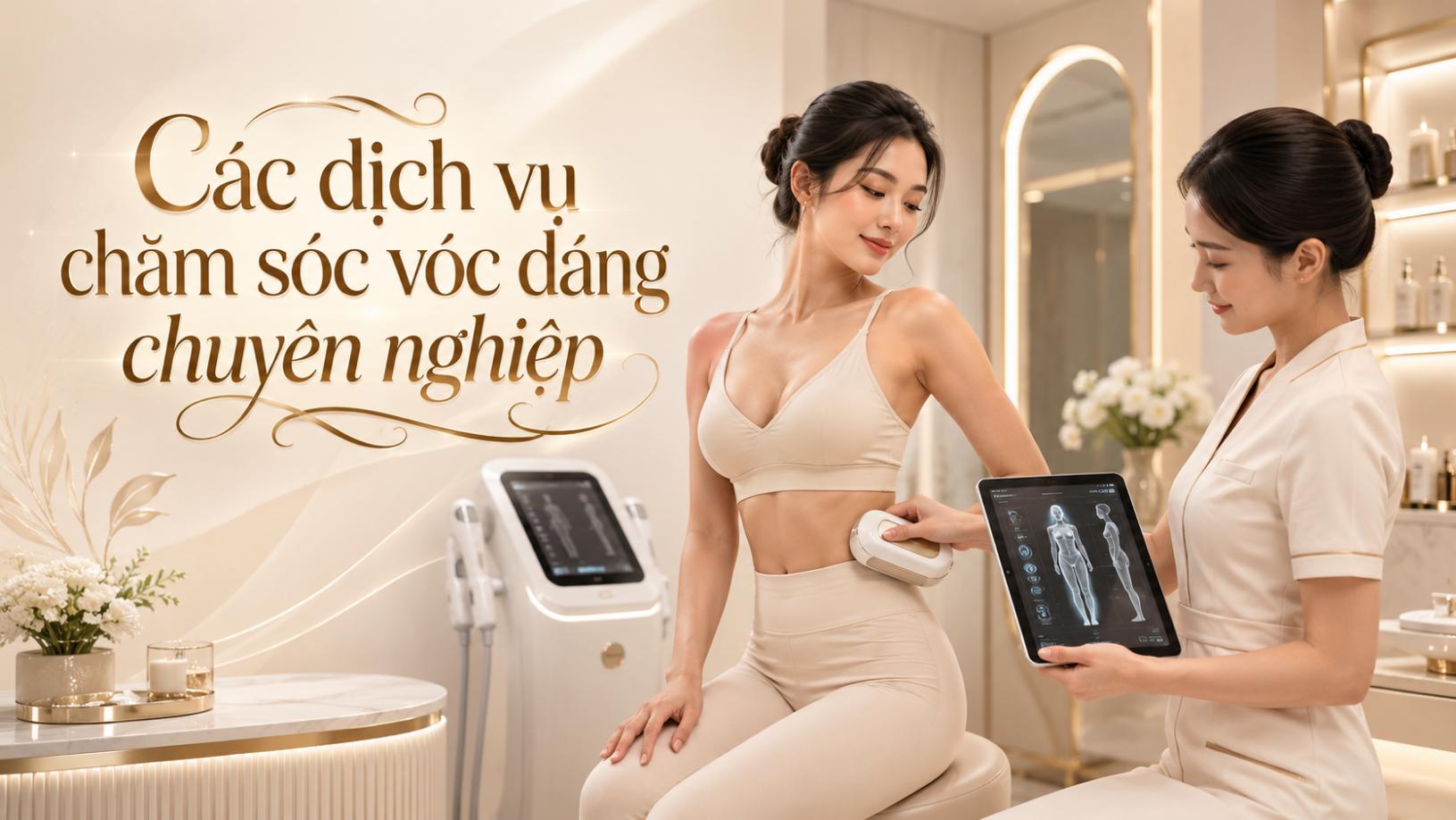 Các dịch vụ chăm sóc vóc dáng chuyên nghiệp