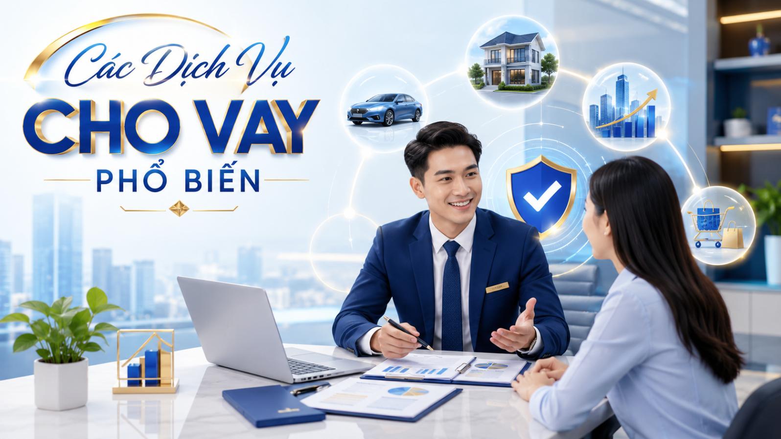 Các dịch vụ cho vay phổ biến