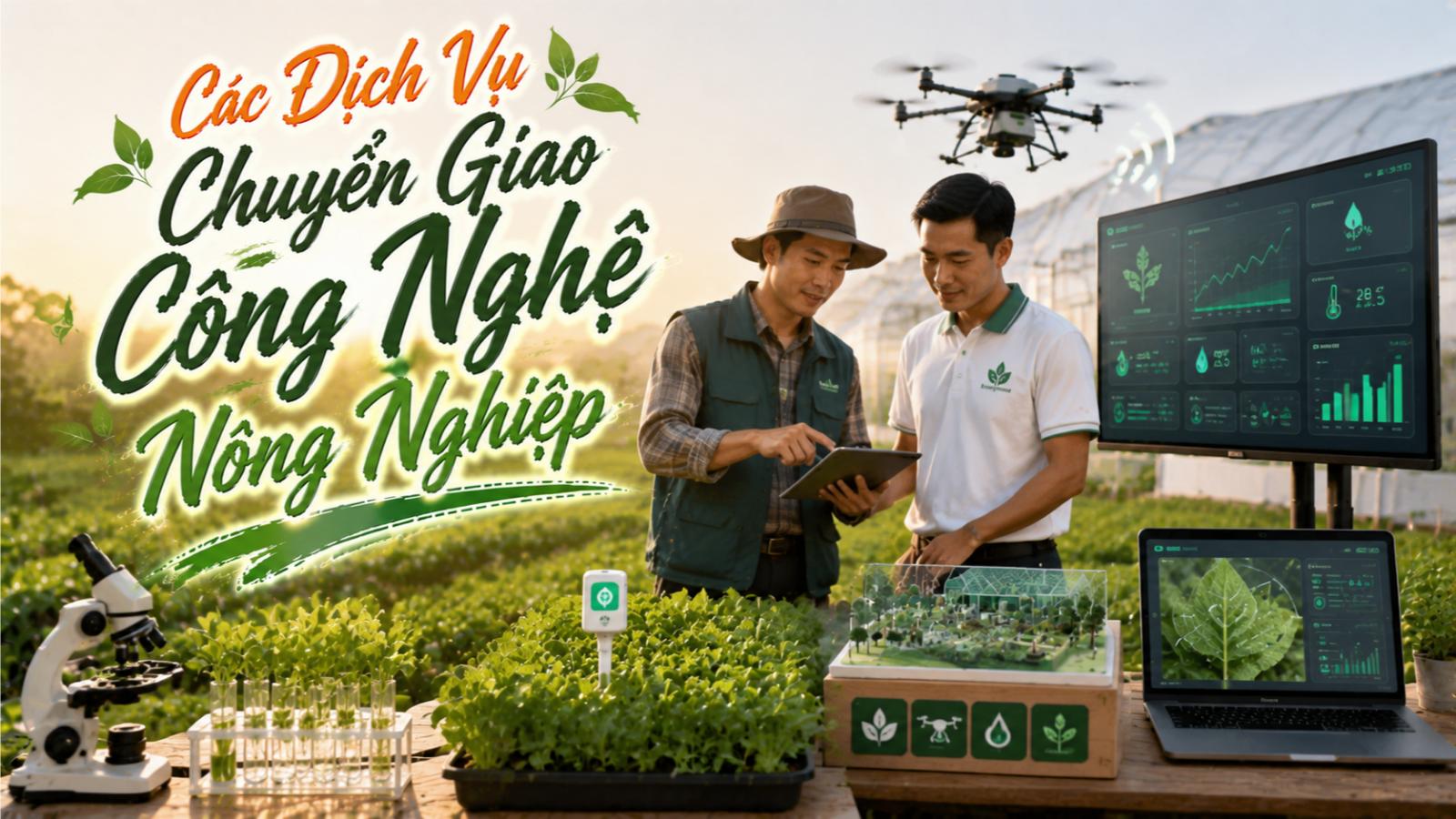 Các dịch vụ chuyển giao công nghệ nông nghiệp