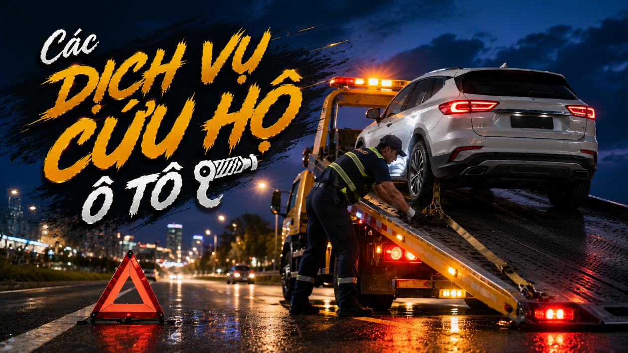 Các dịch vụ cứu hộ ô tô chuyên nghiệp