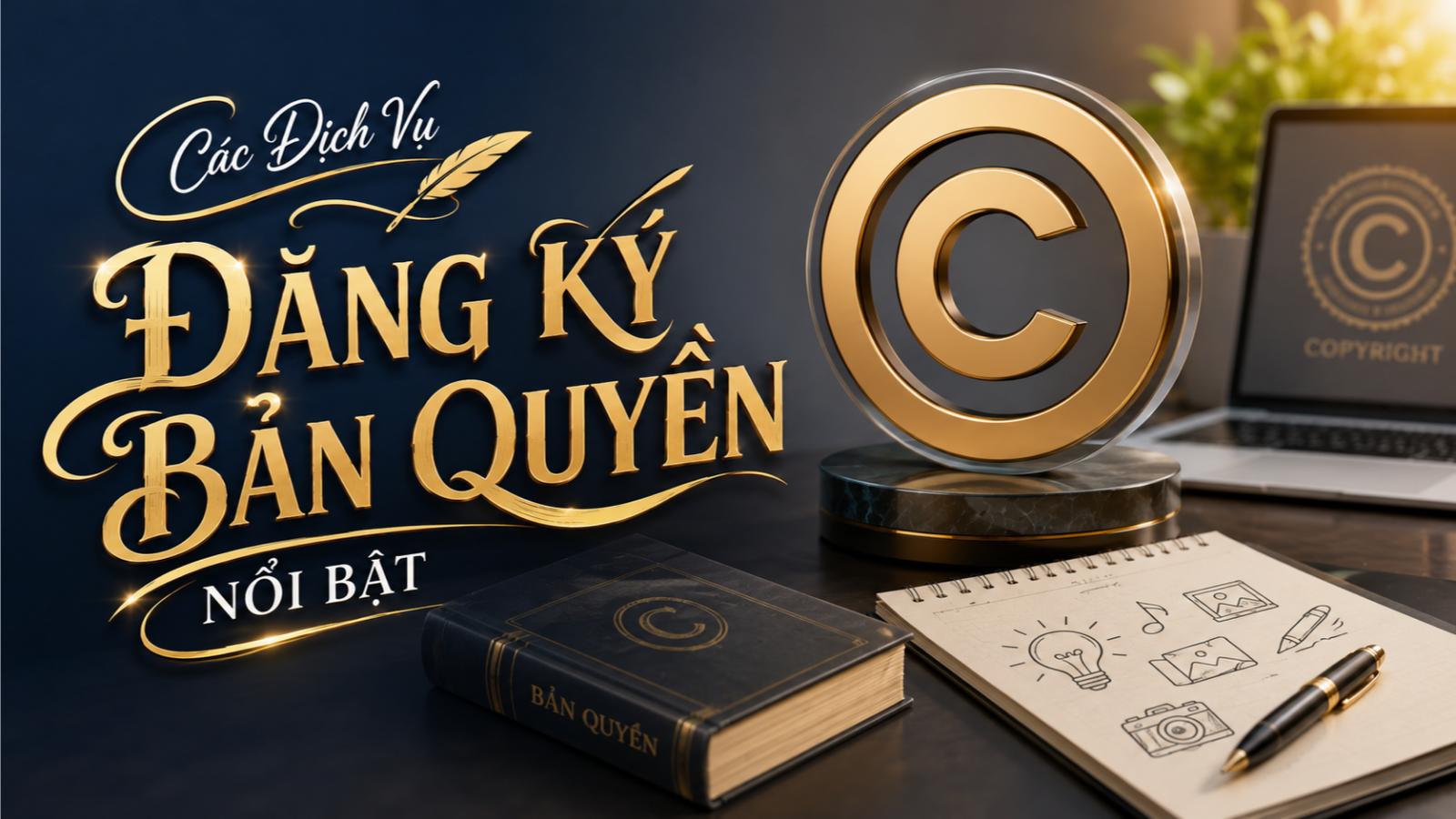 Các dịch vụ đăng ký bản quyền nổi bật