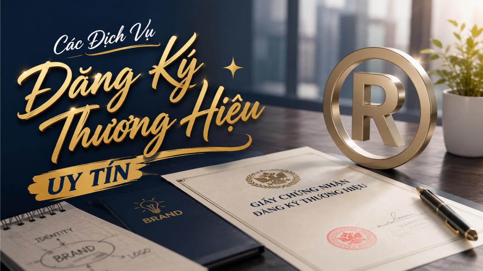 Các dịch vụ đăng ký thương hiệu uy tín