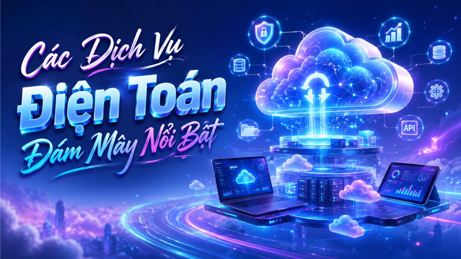 Các dịch vụ điện toán đám mây nổi bật