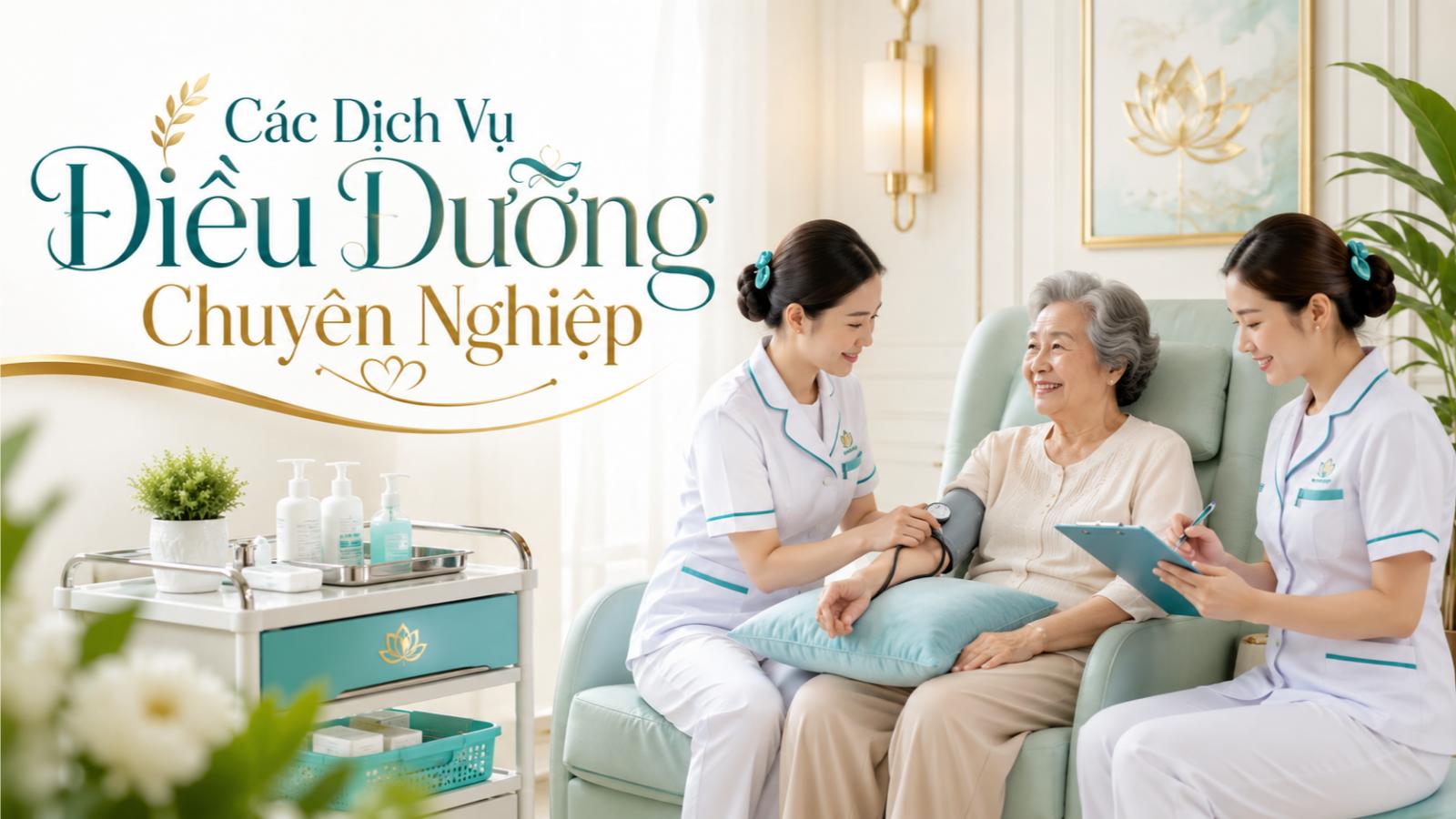 Các dịch vụ điều dưỡng chuyên nghiệp