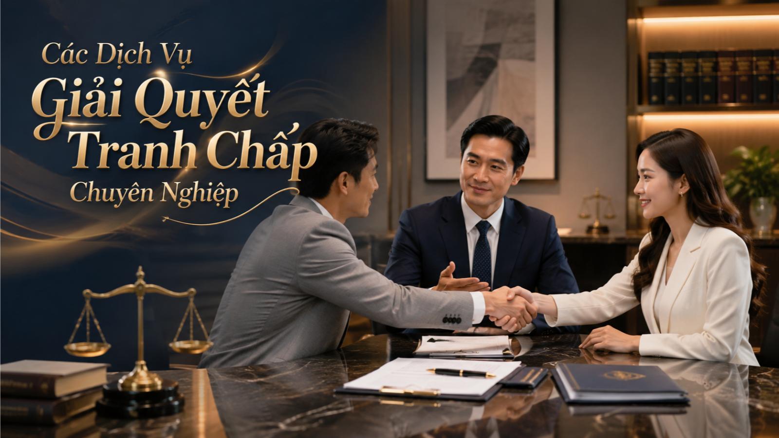 Các dịch vụ giải quyết tranh chấp chuyên nghiệp