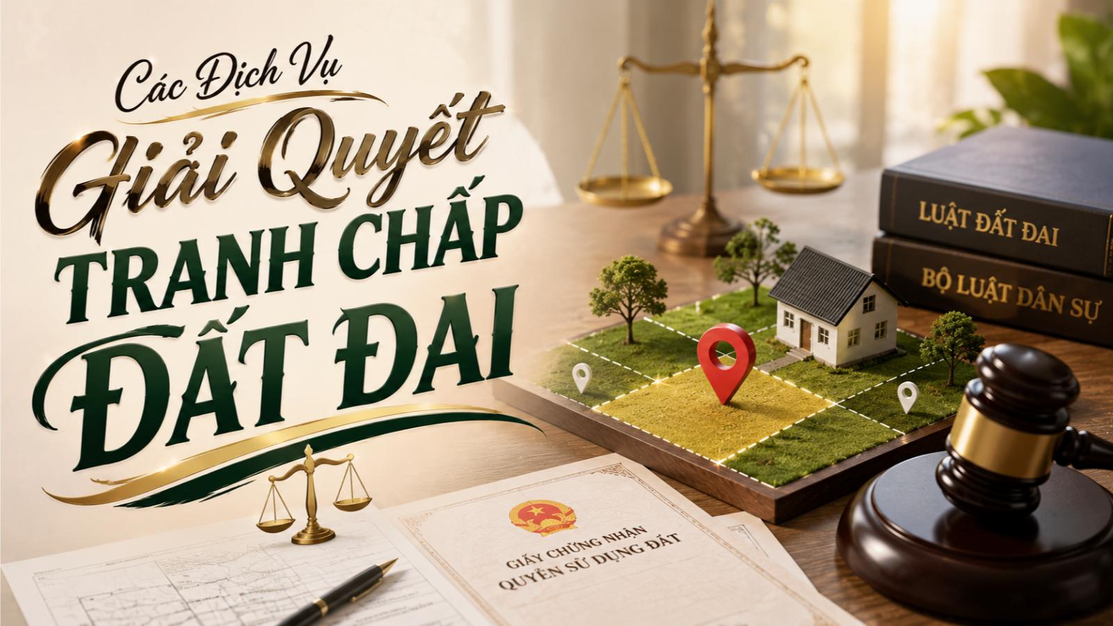 Các dịch vụ giải quyết tranh chấp đất đai uy tín